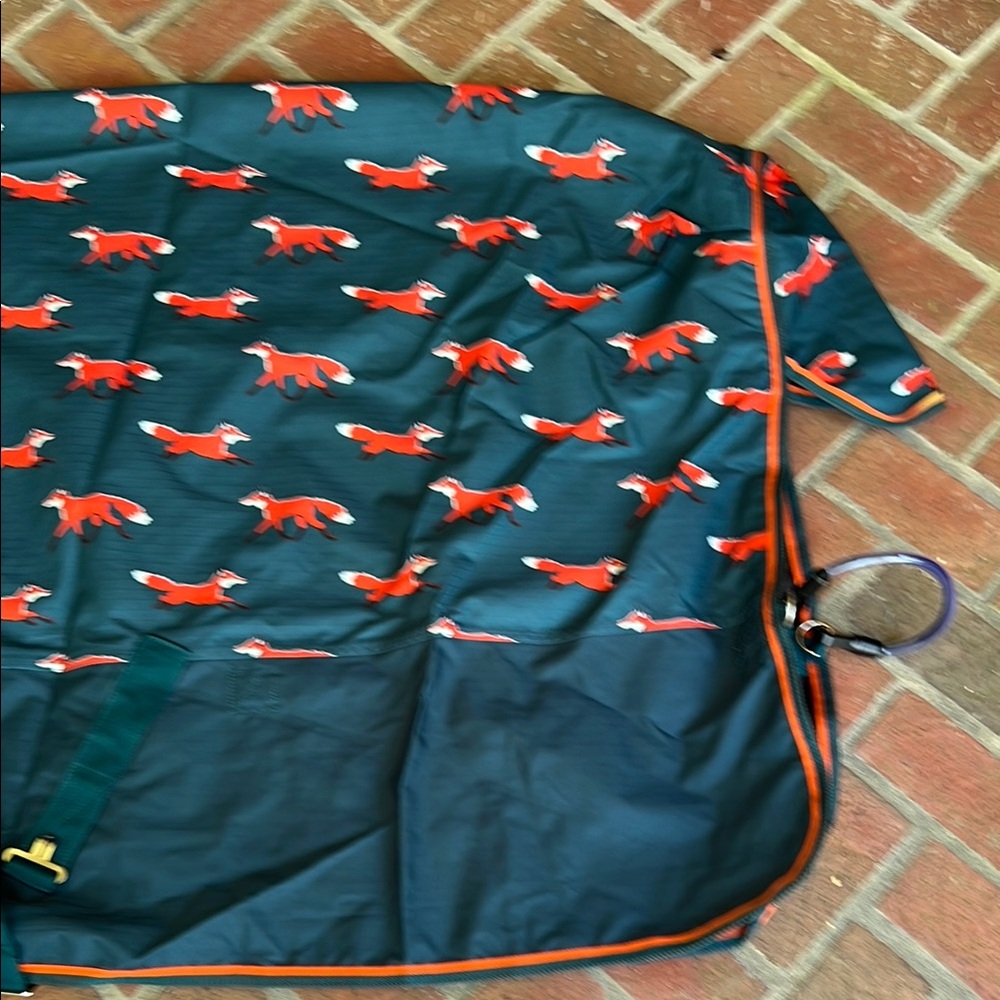 Limited Edition Shires Fox Print Turnout Sheet - Picture 3 of 11